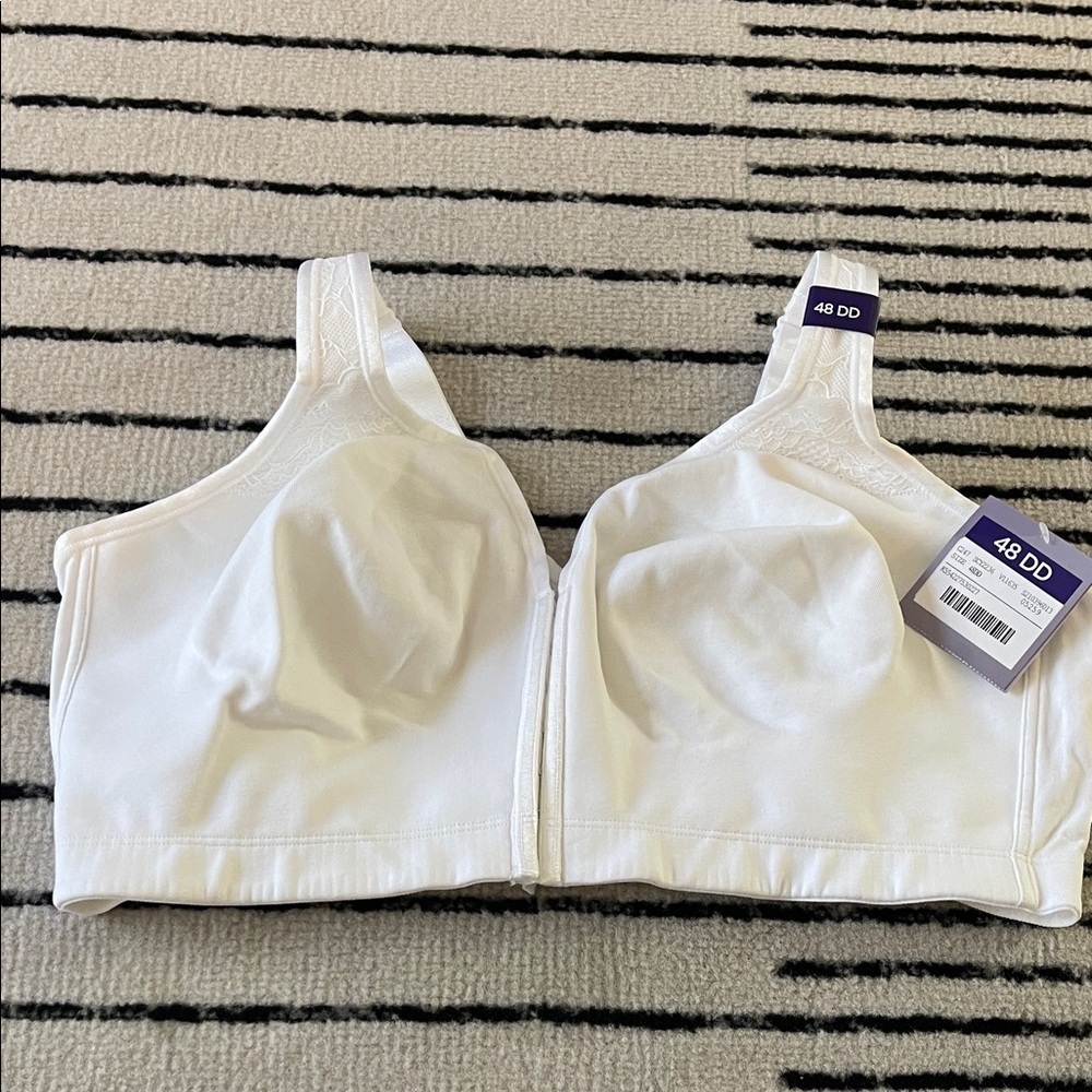 Catherines White Full Support Bra